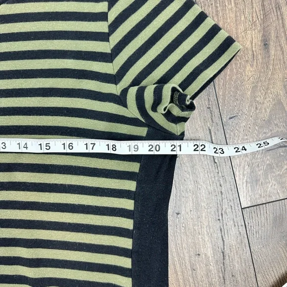 Calvin Klein X-LARGE Striped Short Sleeve Shift Dress - Picture 4 of 10